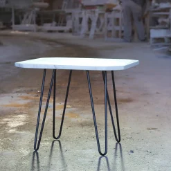 Tavolino di Carrara in stile anni '90*Otto e Mezzo