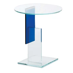 Tavolino Don Gerrit Blue di Jean-Marie Massaud*Glas Italia Hot