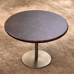 Tavolino Ester in Pergamena Tabacco*mg12 by Monica Geronimi Hot