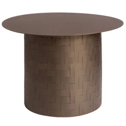 Tavolino Fulcrum in metallo marrone*Splot Design Hot