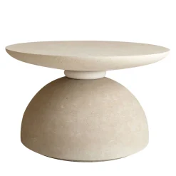 Tavolino Geo L di Apospersano*Pimar Limestone Outlet