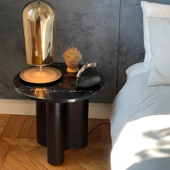 Tavolino Giorgia Nero Marquina*mg12 by Monica Geronimi