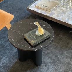Tavolino Giorgia Nero Marquina*mg12 by Monica Geronimi