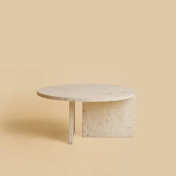 Tavolino Hashi Roman Travertino*Lebanto Outlet