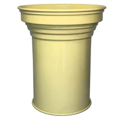 Tavolino in alluminio Butter lucido*Caspal Online