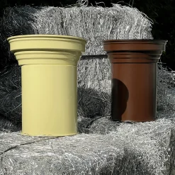 Tavolino in Alluminio Chocolate Opaco*Caspal Discount