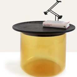 Tavolino in ambra/quercia tinta Tea*Durame Clearance