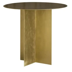 Tavolino in ottone dorato Across*Secondome Edizioni Best