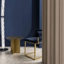 Tavolino in ottone dorato Across*Secondome Edizioni Best