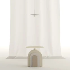 Tavolino in pietra Arco di Apospersano*Pimar Limestone New