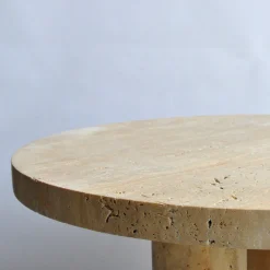 Tavolino in travertino beige Cuddle*Pietro Franceschini Discount