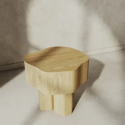 Tavolino laterale in rovere Procida*Livio Cioffi Sale