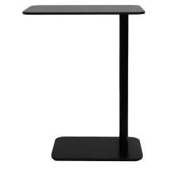 Tavolino Laterale Jens-Fix in Metallo Nero di Massimo Broglio*TrabA' Sale