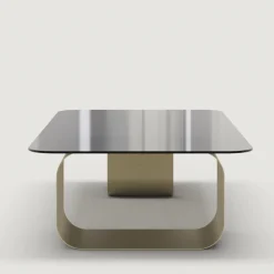 Tavolino Maiz in vetro e acciaio*FROMM. Discount