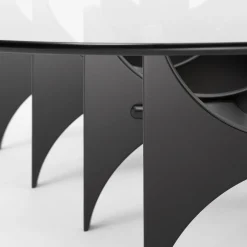 Tavolino nero Butterfly*SEM Milano