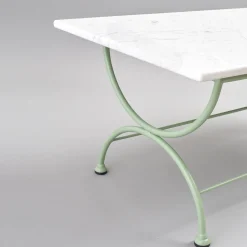 Tavolino Rombi in acciaio inox*Officina Ciani Sale