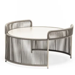 Tavolino rotondo medio Altana Sand di Antonio De Marco*Chairs & More New