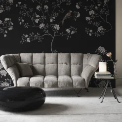 Tavolino rotondo nero Cuginetto di Enzo Mari*Driade Hot