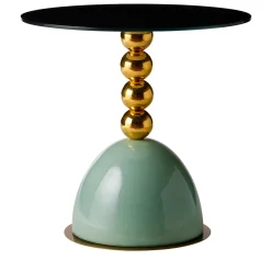 Tavolino rotondo verde Pins*Marioni Outlet