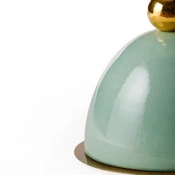 Tavolino rotondo verde Pins*Marioni Outlet