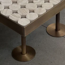 Tavolino Sofia Onice Tigrato*mg12 by Monica Geronimi Online