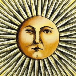 Tavolino Sole Splendente*Fornasetti Best