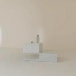 Tavolino stabile di Carrara*Dimarmo