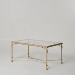 Tavolo basso da esterno Lotus in ferro*DMG Fiesole