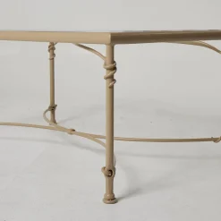 Tavolo basso da esterno Lotus in ferro*DMG Fiesole