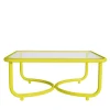 Tavolo basso giallo Locus Solus di Gae Aulenti*Exteta Online