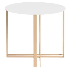 Tavolo da bistrot Intersection bianco e champagne*Splot Design Outlet