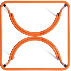 Tavolo da bistrot Locus Solus Orange di Gae Aulenti*Exteta Best