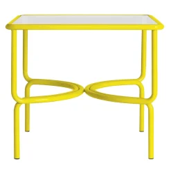 Tavolo da bistrot Locus Solus Yellow di Gae Aulenti*Exteta Hot