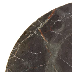 Tavolo da bistrot rotondo Riviera con piano in marmo nero*Studio2046 Best