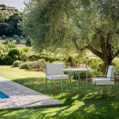 Tavolo da bistrot rotondo Marina di Ciarmoli Queda Studio*Officina Ciani Outlet