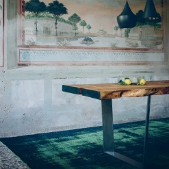 Tavolo da pranzo a 2 pezzi in legno Inulivo*Denovo Wood Clearance