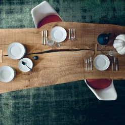 Tavolo da pranzo a 2 pezzi in legno Inulivo*Denovo Wood Clearance