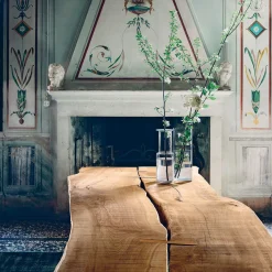 Tavolo da pranzo a 2 pezzi in legno Inulivo*Denovo Wood Clearance