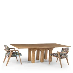 Tavolo da pranzo ARCHI in radica di StorageMilano*Fratelli Boffi