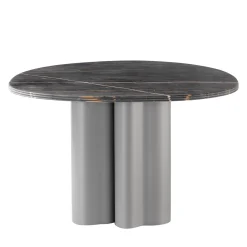 Tavolo da pranzo Armut con piano in marmo Boschetto Nero*Sitia Discount