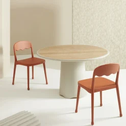 Tavolo da pranzo Corolla 282 White di Cristina Celestino*Billiani 1911