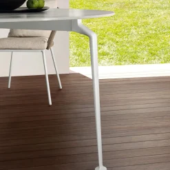 Tavolo da pranzo Cruise Alu White di Ludovica & Roberto Palomba*Talenti Discount