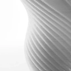 Tavolo da pranzo in bioplastica bianco e rosso Tork Design di Karim Rashid*Elli Discount