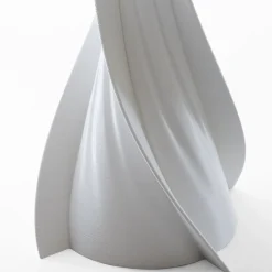 Tavolo da pranzo in bioplastica Soho Reverse blu e bianco*Elli Outlet