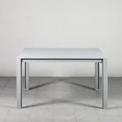 Tavolo da Pranzo in Legno Laccato Grigio Opaco*Paolo Pallucco Best