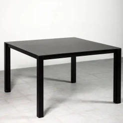 Tavolo da Pranzo in Legno Laccato Nero Opaco*Paolo Pallucco Best