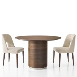 Tavolo da pranzo in legno di rovere Globo*Franco Bianchini Discount