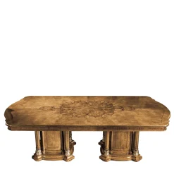 Tavolo da pranzo Nabucco con 2 gambe a piedistallo*Bianchini Hot