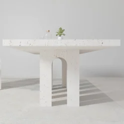 Tavolo da pranzo Portici in marmo Travertino*Dimarmo Best