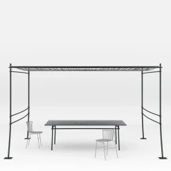 Tavolo da pranzo quadrato Bambusae di Zanellato/Bortotto*Dante Negro Online